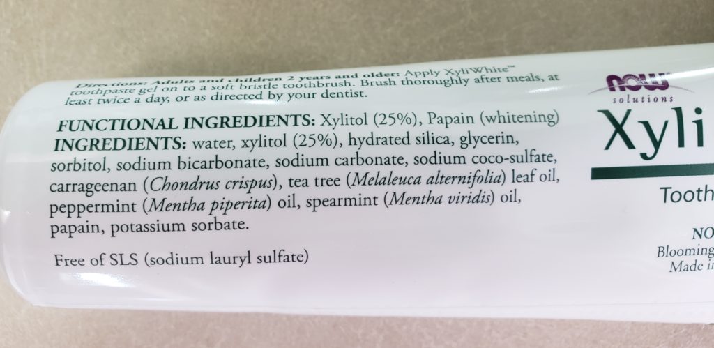 natural toothpaste ingredient
